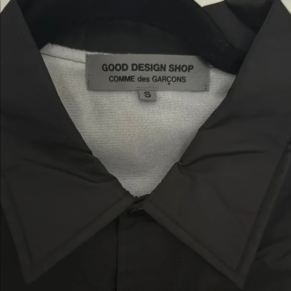 Comme des Garcons Black Windbreaker Jacket Windbreakers